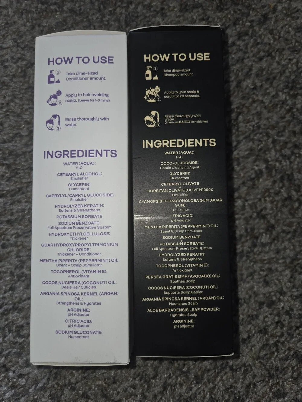 Unopened BASED Shampoo and Conditioner Duo Set